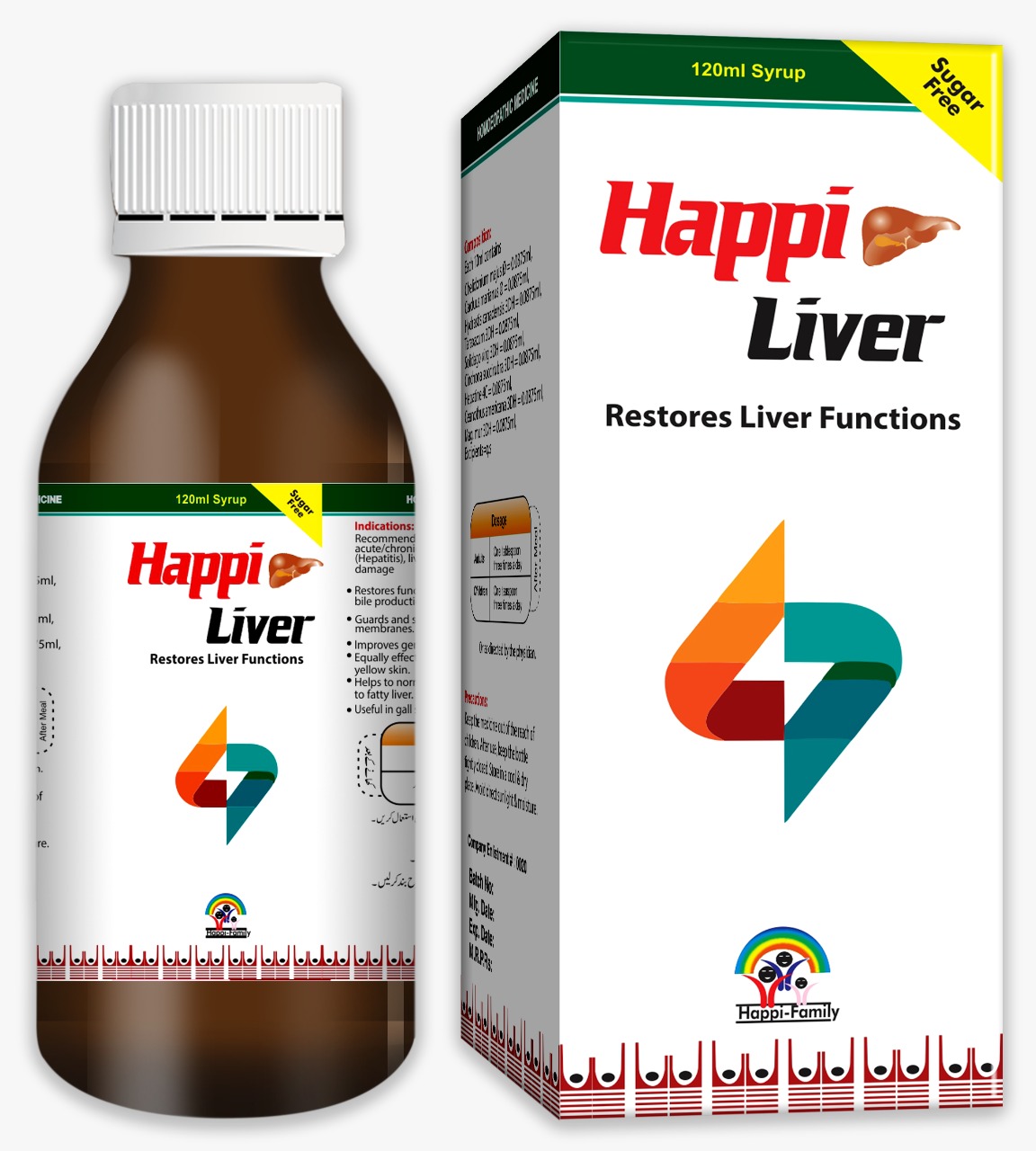 Happi Liver Syrup (Sugar free)