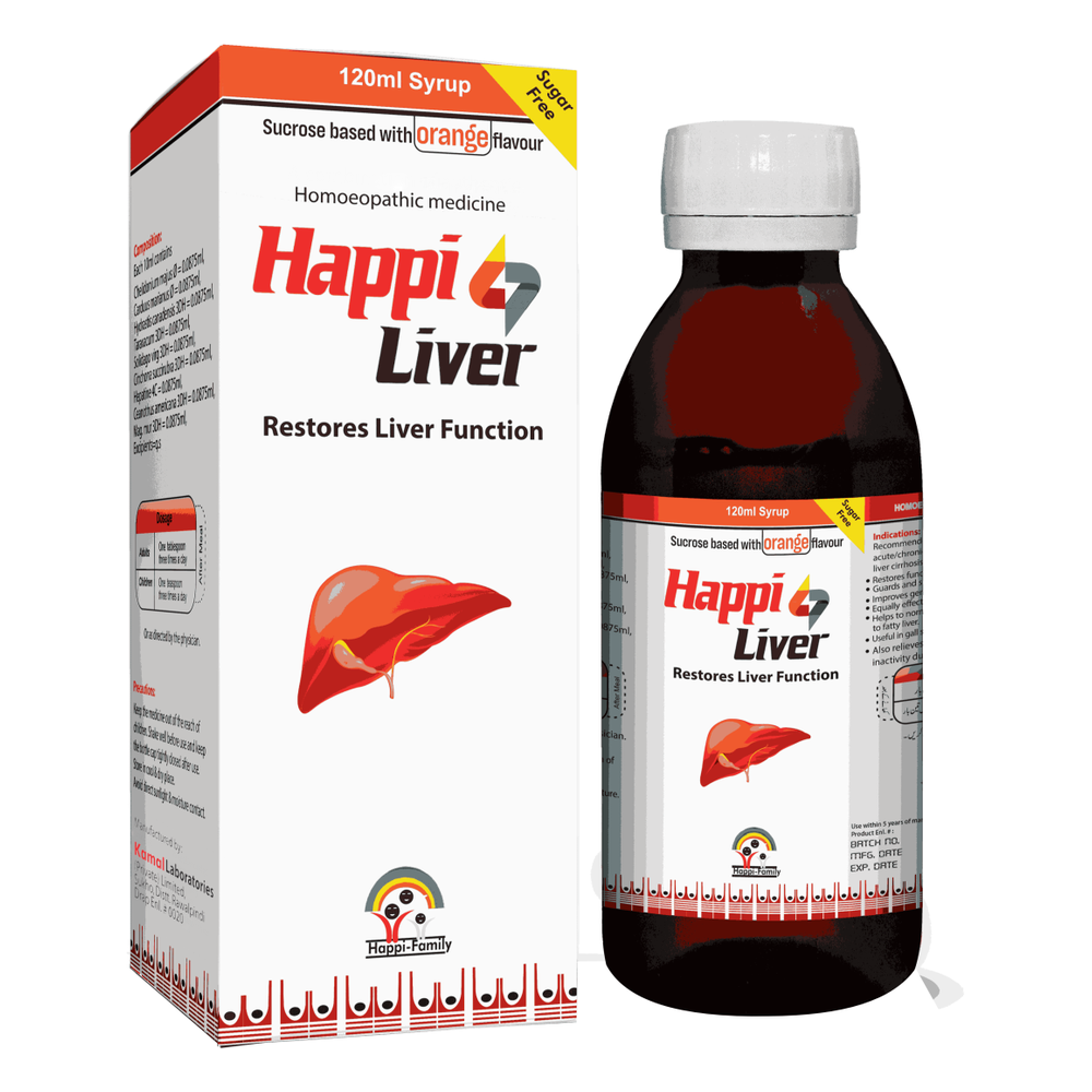 Happi Liver Syrup (Sugar free) — Kamal Laboratories