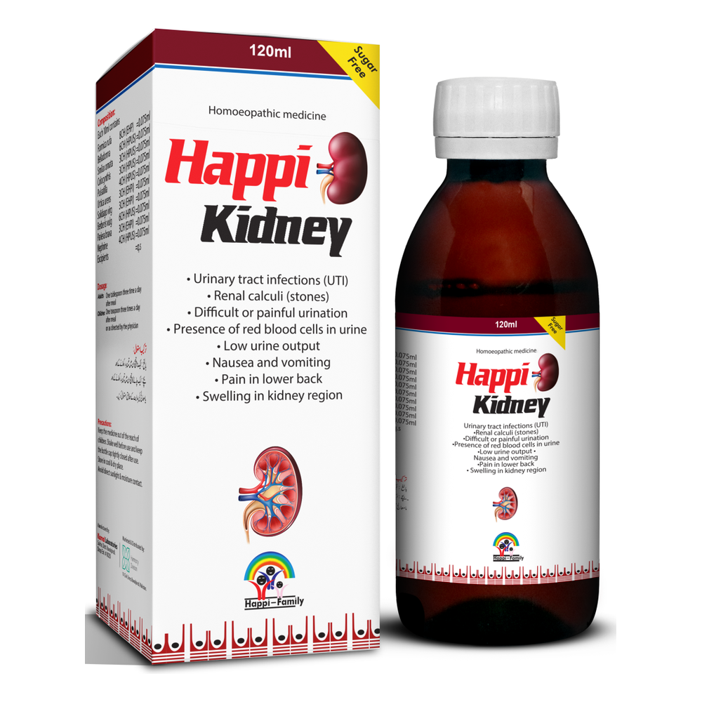 Happi Kidney Syrup (Sugar free) — Kamal Laboratories