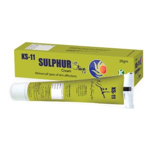 KS 11  SULPHUR Cream (With Olive Oil)