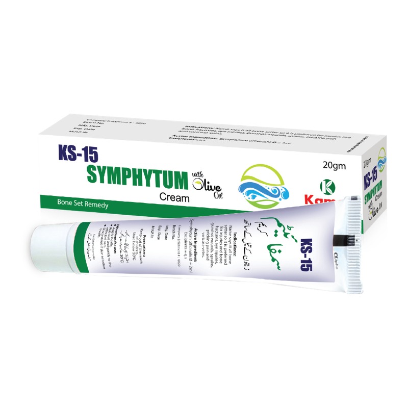 KS 15 SYMPHYTUM Cream (With Olive Oil) — Kamal Laboratories