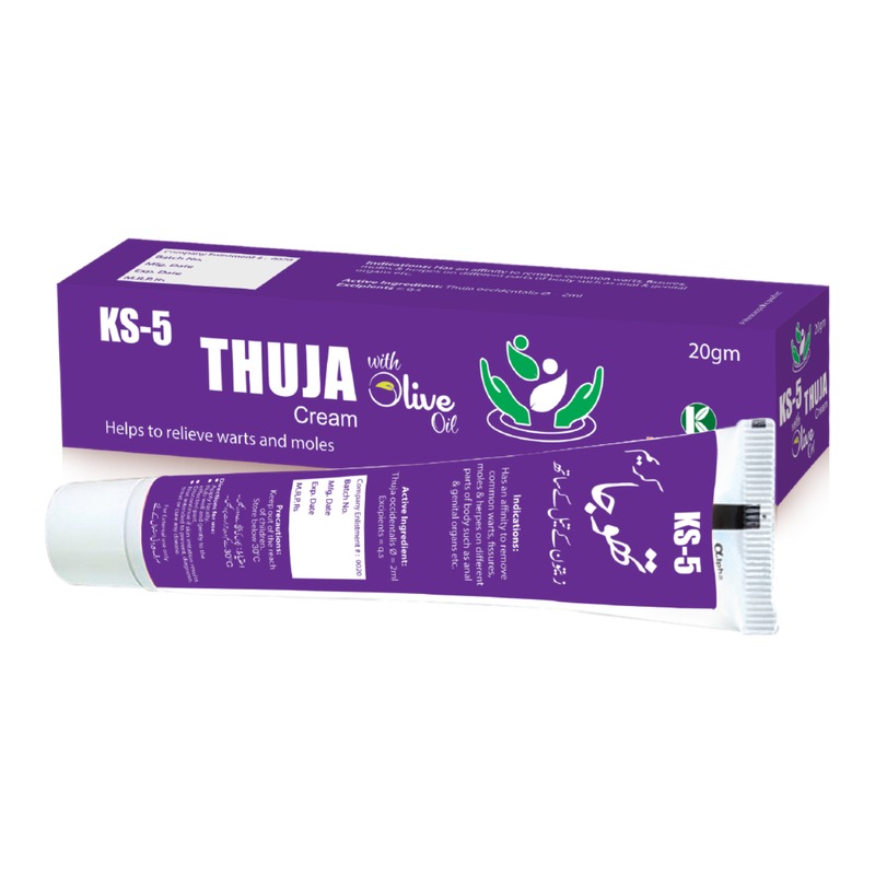 KS 05 THUJA Cream (With Olive Oil) — Kamal Laboratories