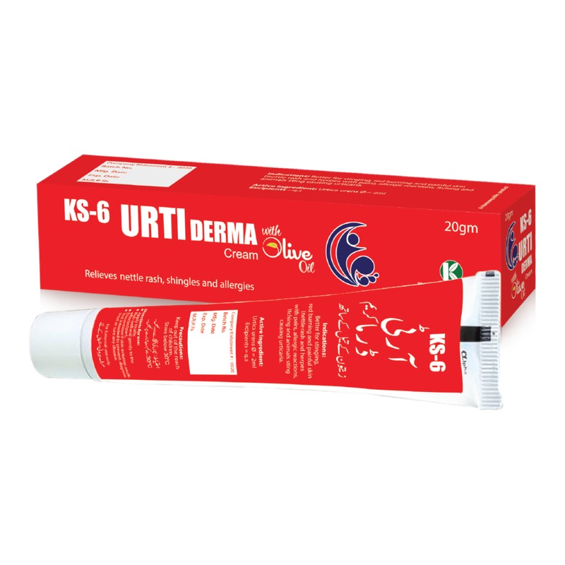 KS 06 URTI DERMA Cream (With Olive Oil) — Kamal Laboratories
