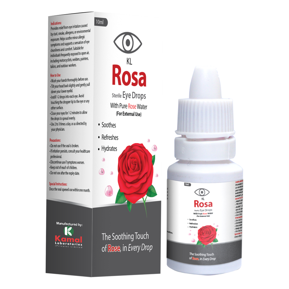 KL Rosa Eye Drops (Sterile) — Kamal Laboratories