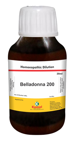 Belladonna 200 Homoeopathic Dilution — Kamal Laboratories