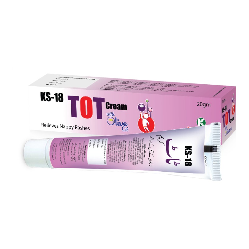KS 18 TOT Cream (With Olive Oil) — Kamal Laboratories
